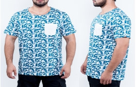 Men's T-shirt Fabric-CTN.Lycra, S.J.