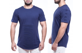 Men's T-shirt Fabric-100% CTN, S.J