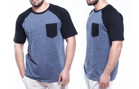 Men's T-shirt Fabric-Poly.Elastane, S.J
