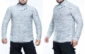 Men's Sweater Fabric-100% CTN Twisted