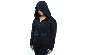 Ladies Outer Wear Fabric-Poly.Elastane, Quilted Jersey